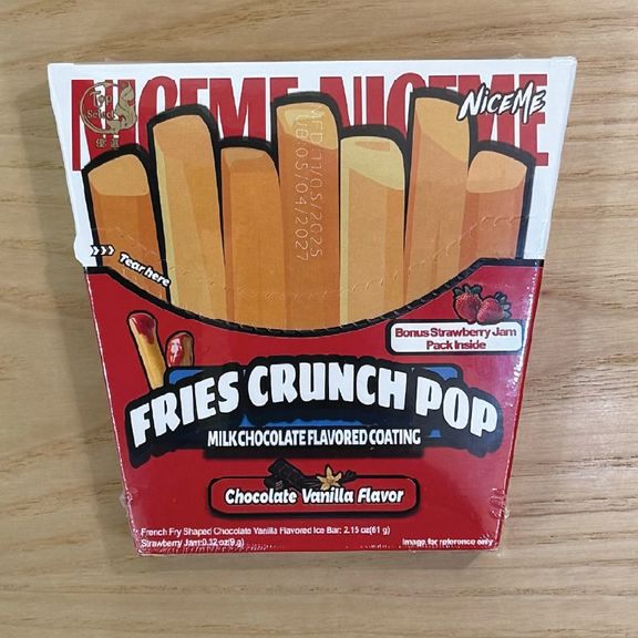 Fries Crunch Pop Ice Cream