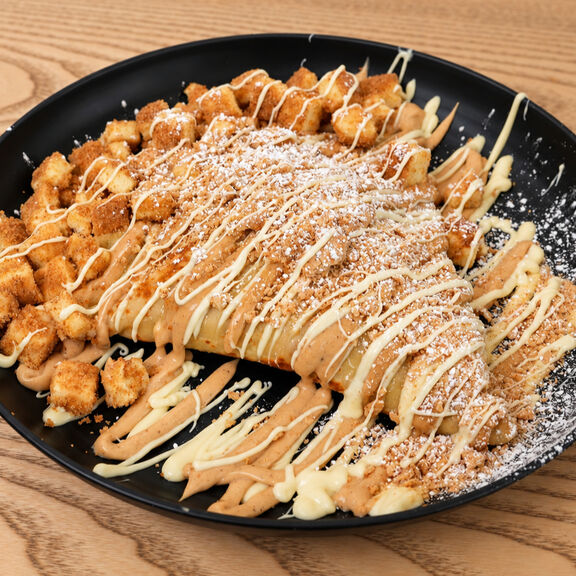 Pumpkin Cheesecake Crepe