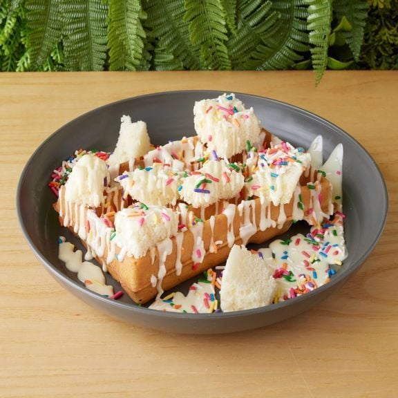 Birthday Cake  Waffle